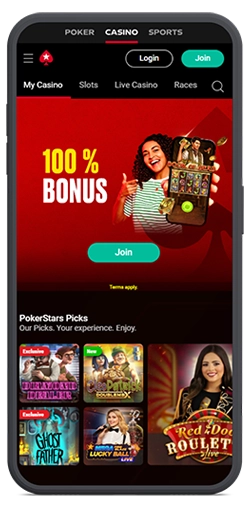 PokerStars Casino Mobile