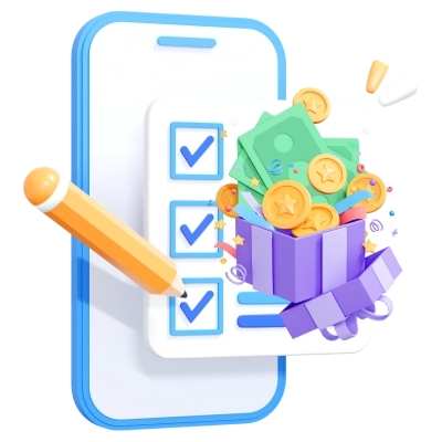 Mobile Check List - 3D Bonus Requirements Icon Mobile Check List - 3D Bonus Requirements Icon