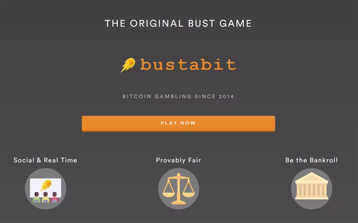 Bustabit Homepage Bustabit Homepage